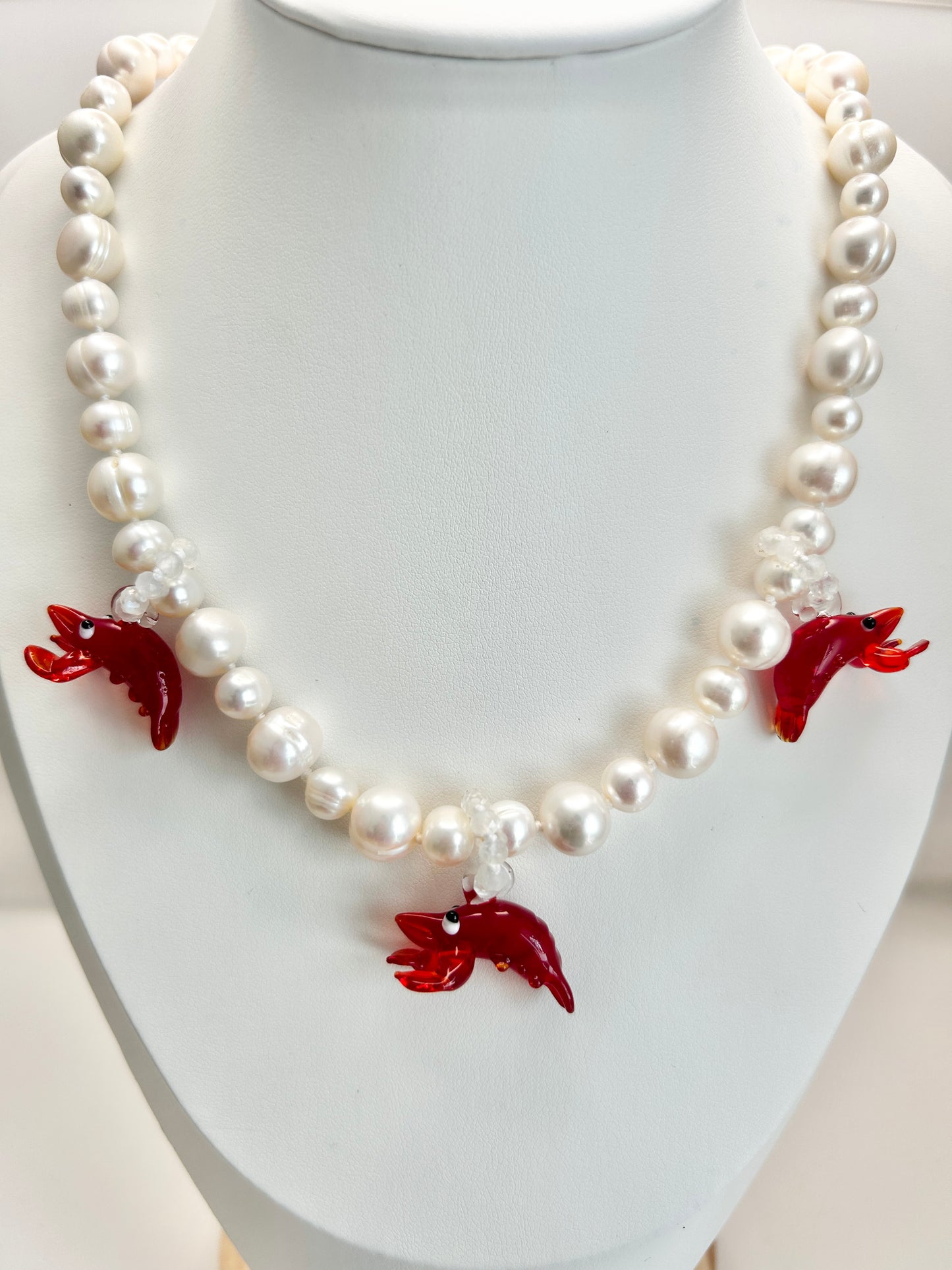 Trio Gambas Necklace