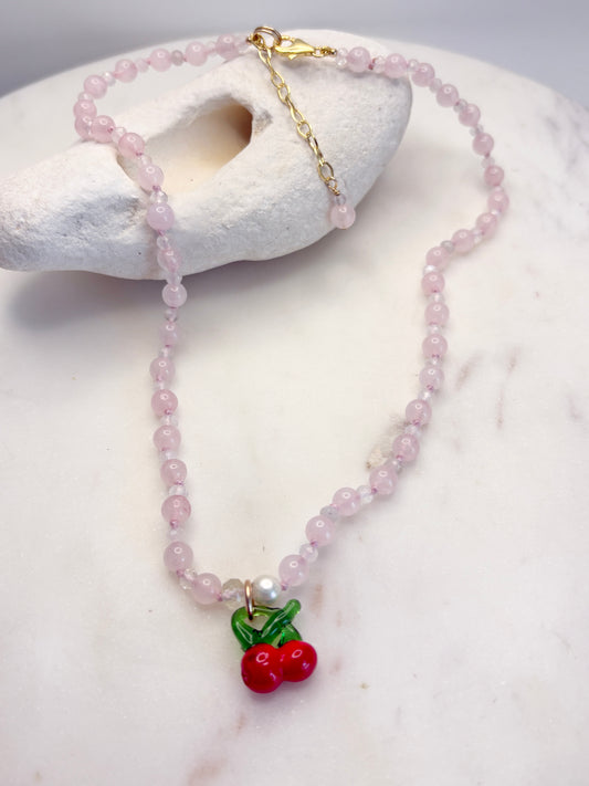Cheeky Cherry Necklace