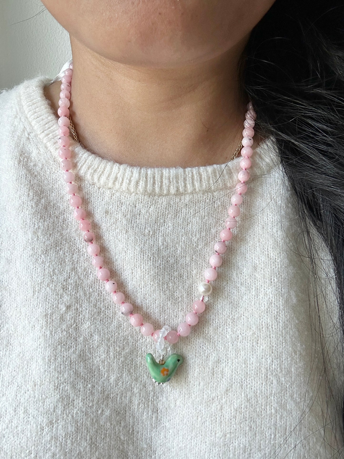 Bon Bon Birdie Deluxe Necklace