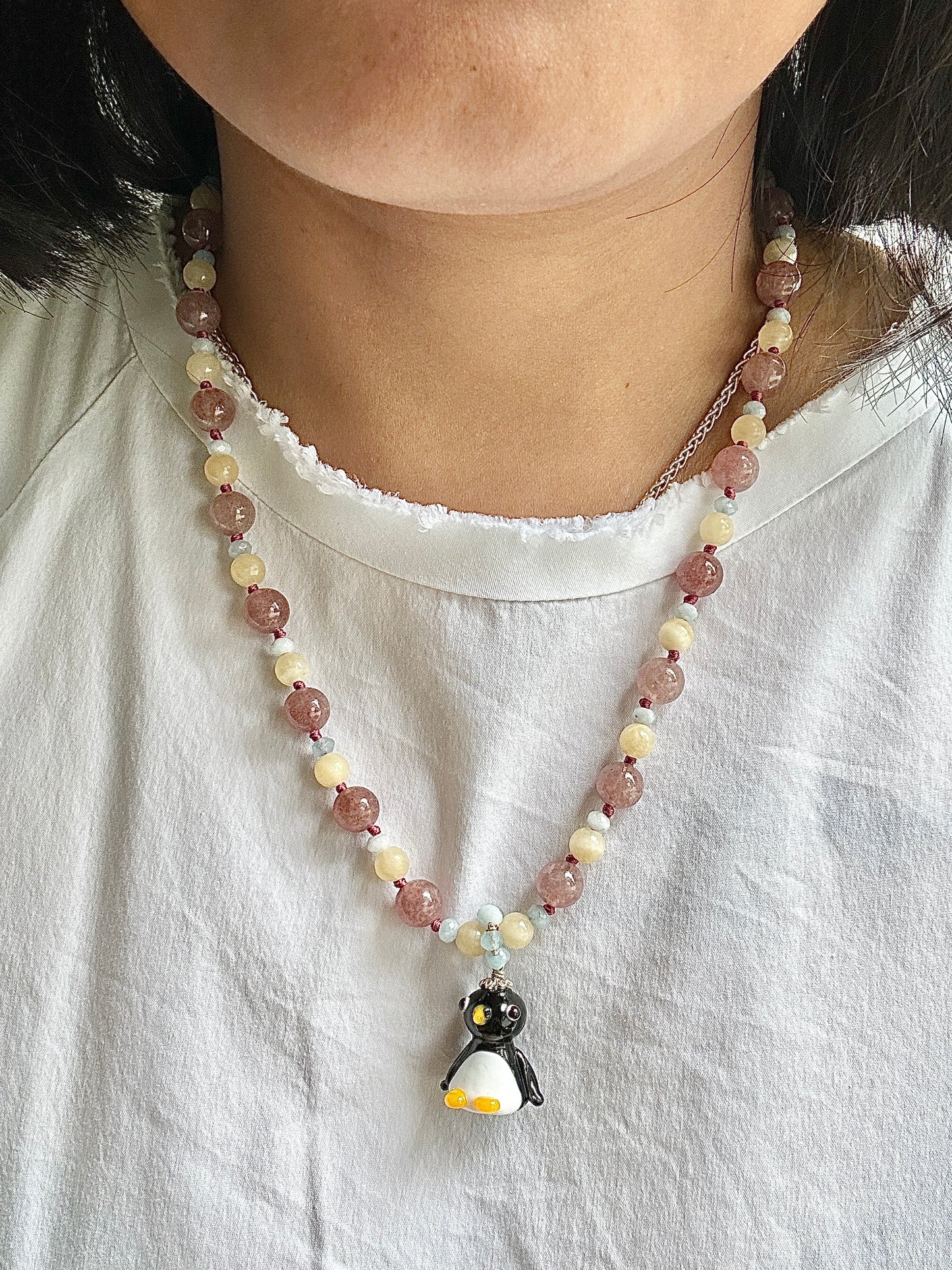 Pebble Princess Necklace
