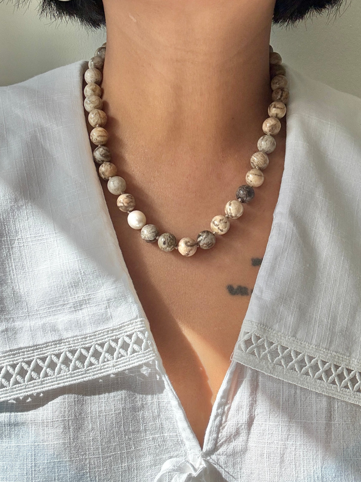 Feldspar O’Clock Necklace