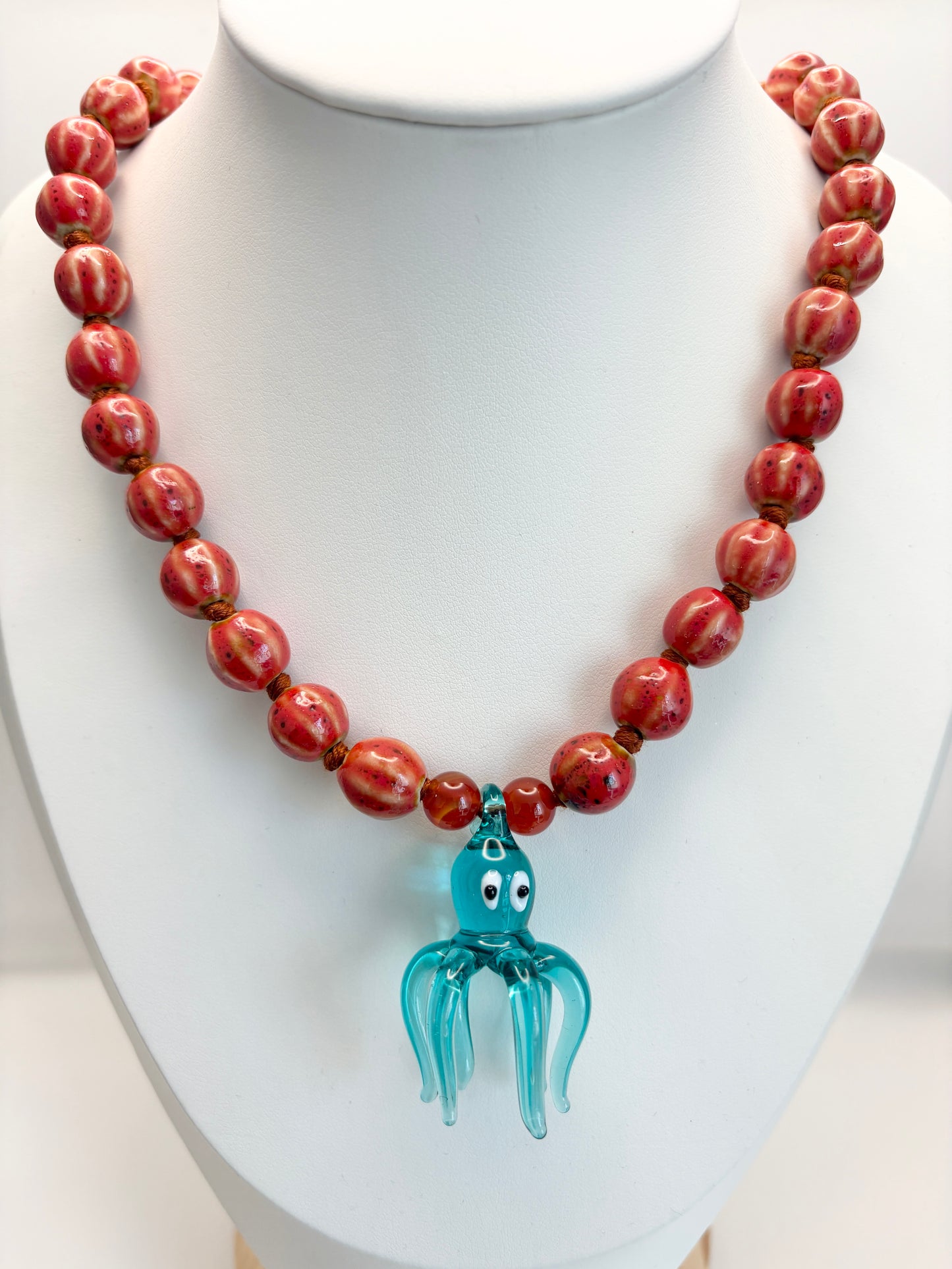 Little Sucker Aqua Necklace