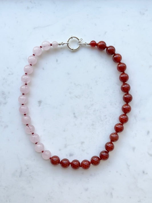 Cinnamon Candy Bold Necklace - Limited