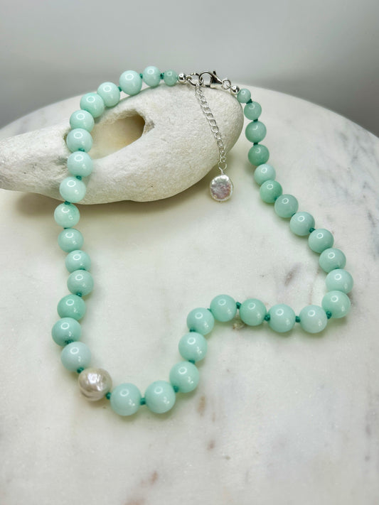 Amazonite O’Clock Necklace