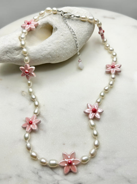 Blossom Kiss Necklace - One Of A Kind