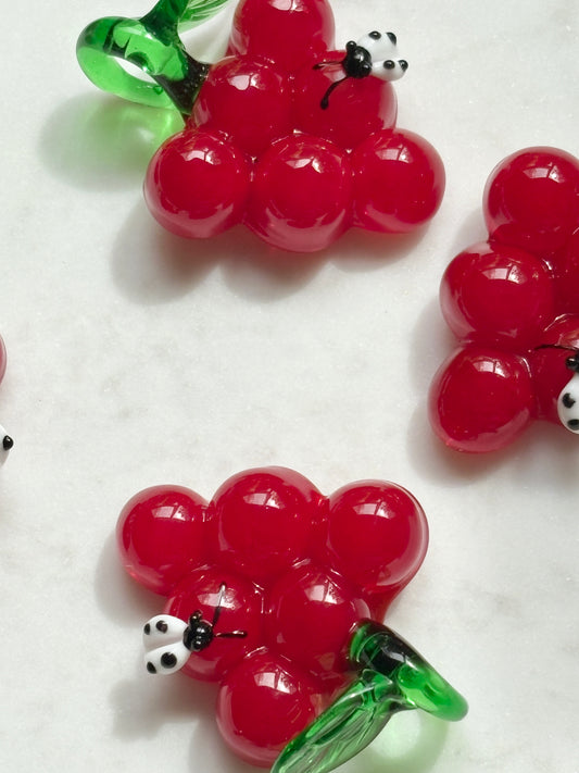 Raspberry Ripple Pendant