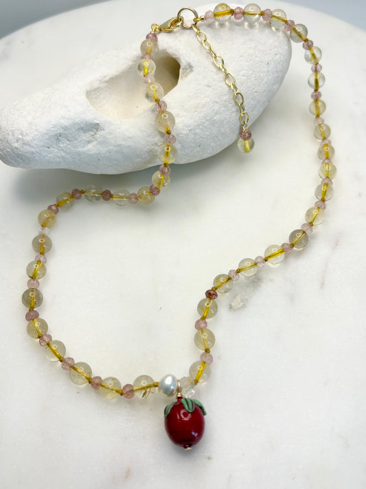 Sweet On The Vine Necklace