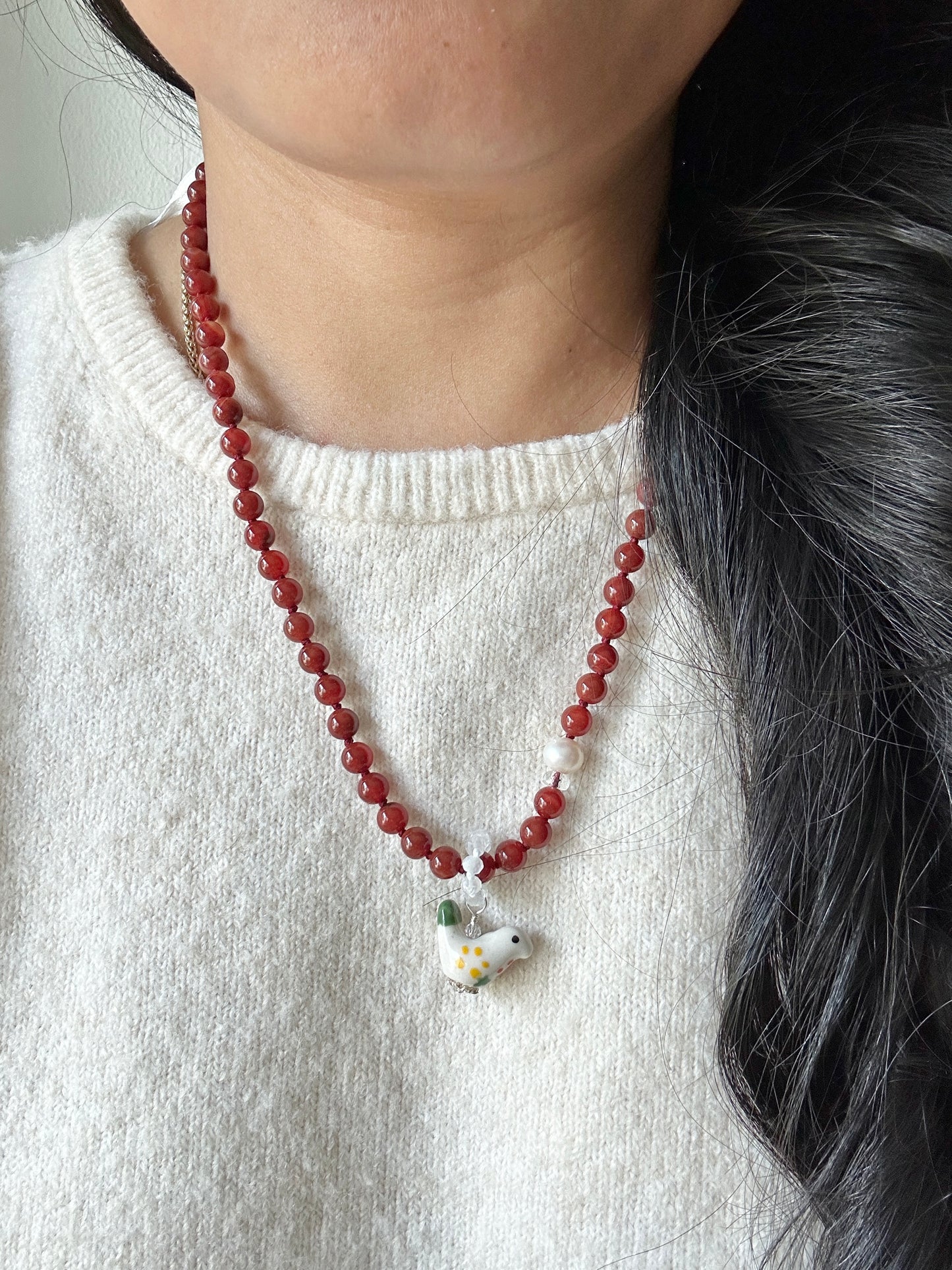 Bon Bon Birdie Deluxe Necklace
