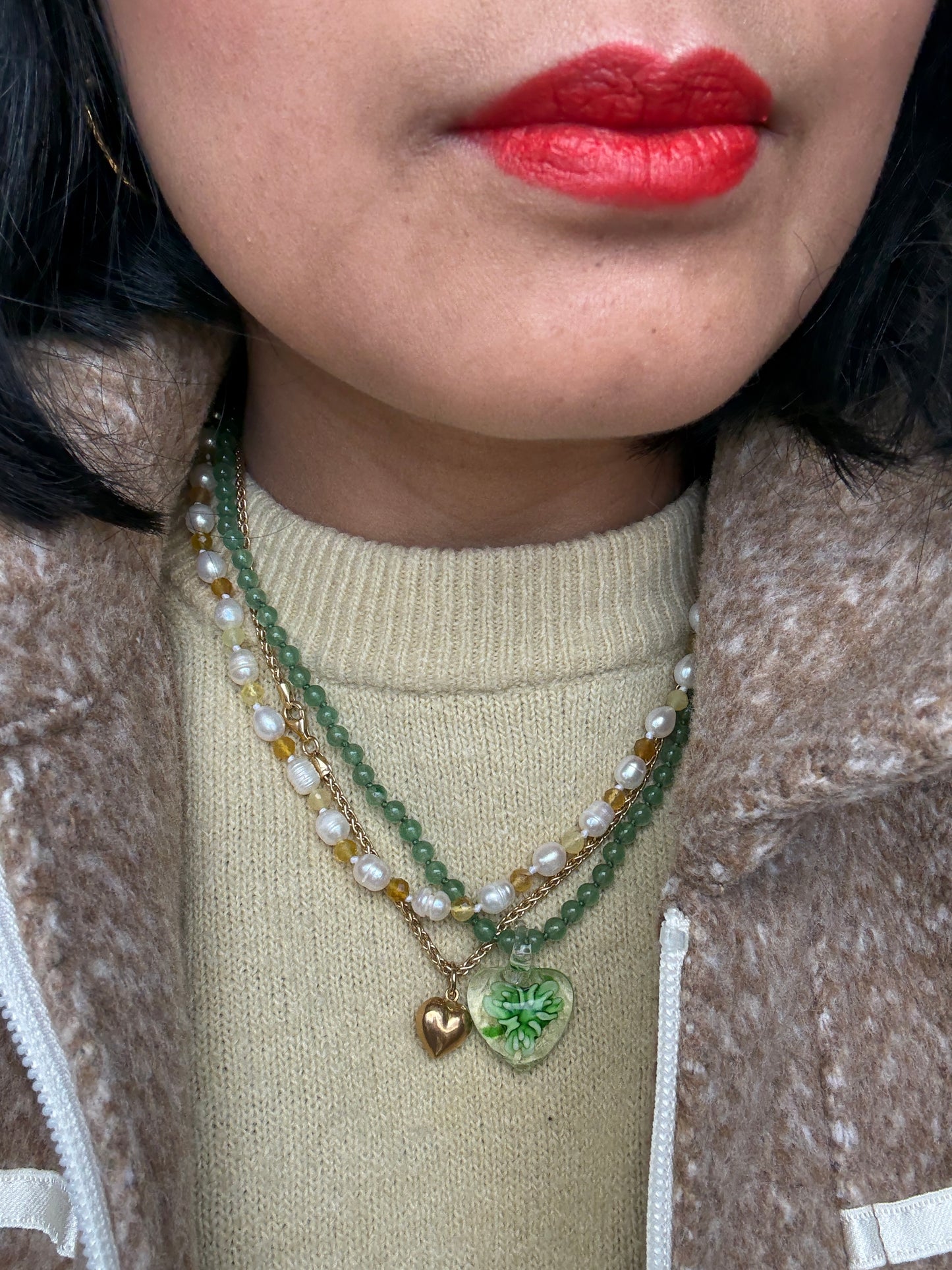 Love You After Dark Lite Necklace