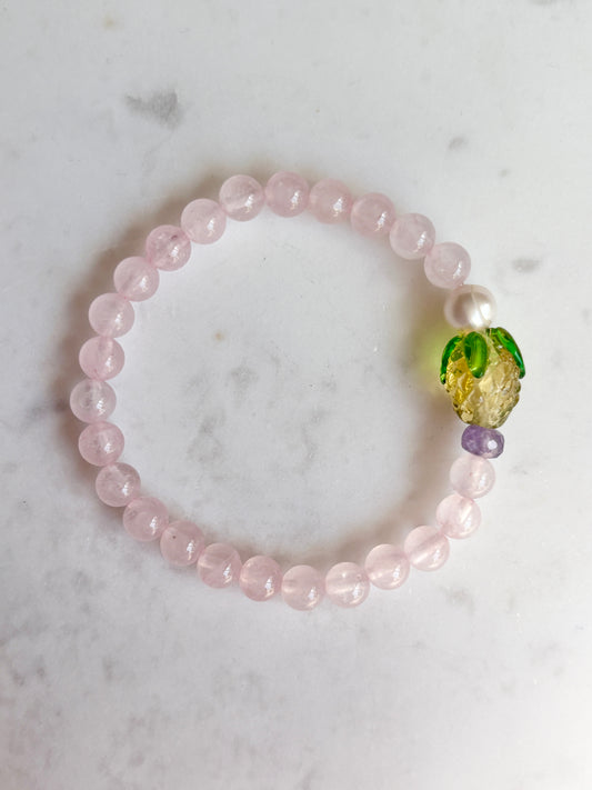Pineapple Fruit Loops Bracelet