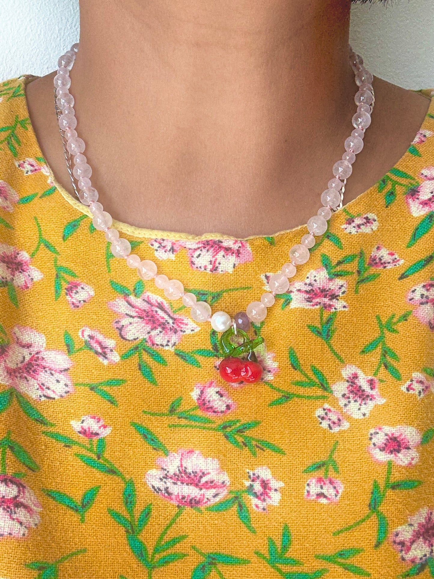 Cheeky Cherry Necklace