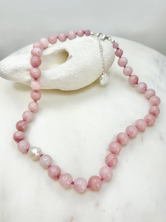 Kunzite O’Clock Necklace