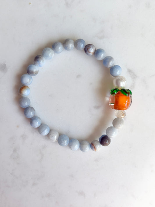 Persimmon Fruit Loops Bracelet