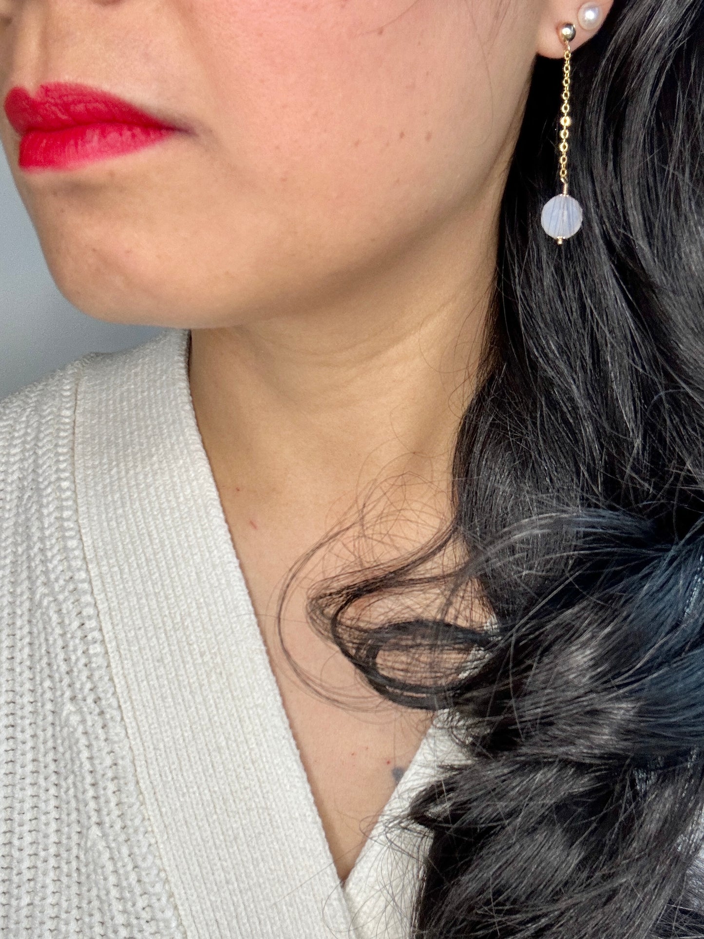 Cherry Drop Earring