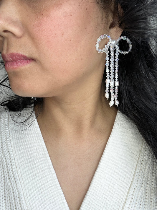 Twinkle Bow Earring - One Of A Kind