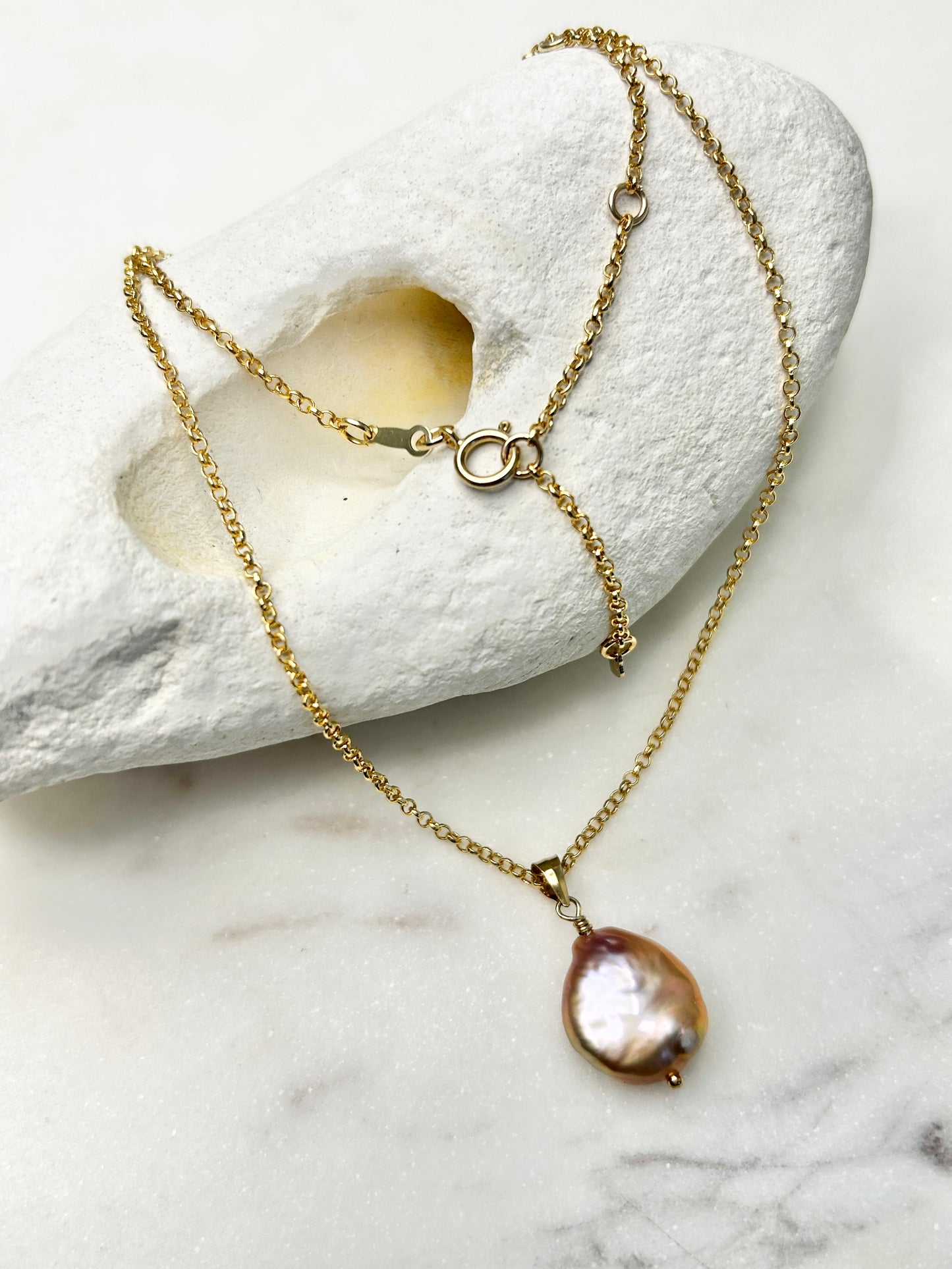 Celeste Purple Chain