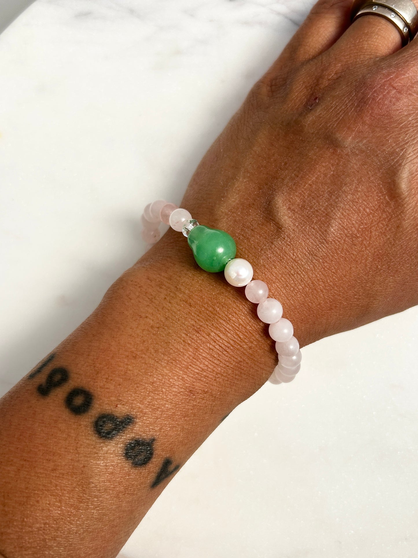 Pear Fruit Loops Bracelet