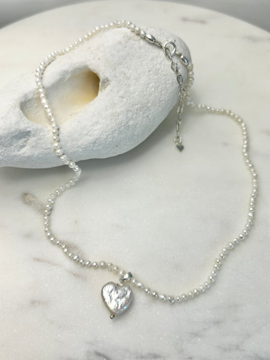 Dearly Beloved Pearl Necklace