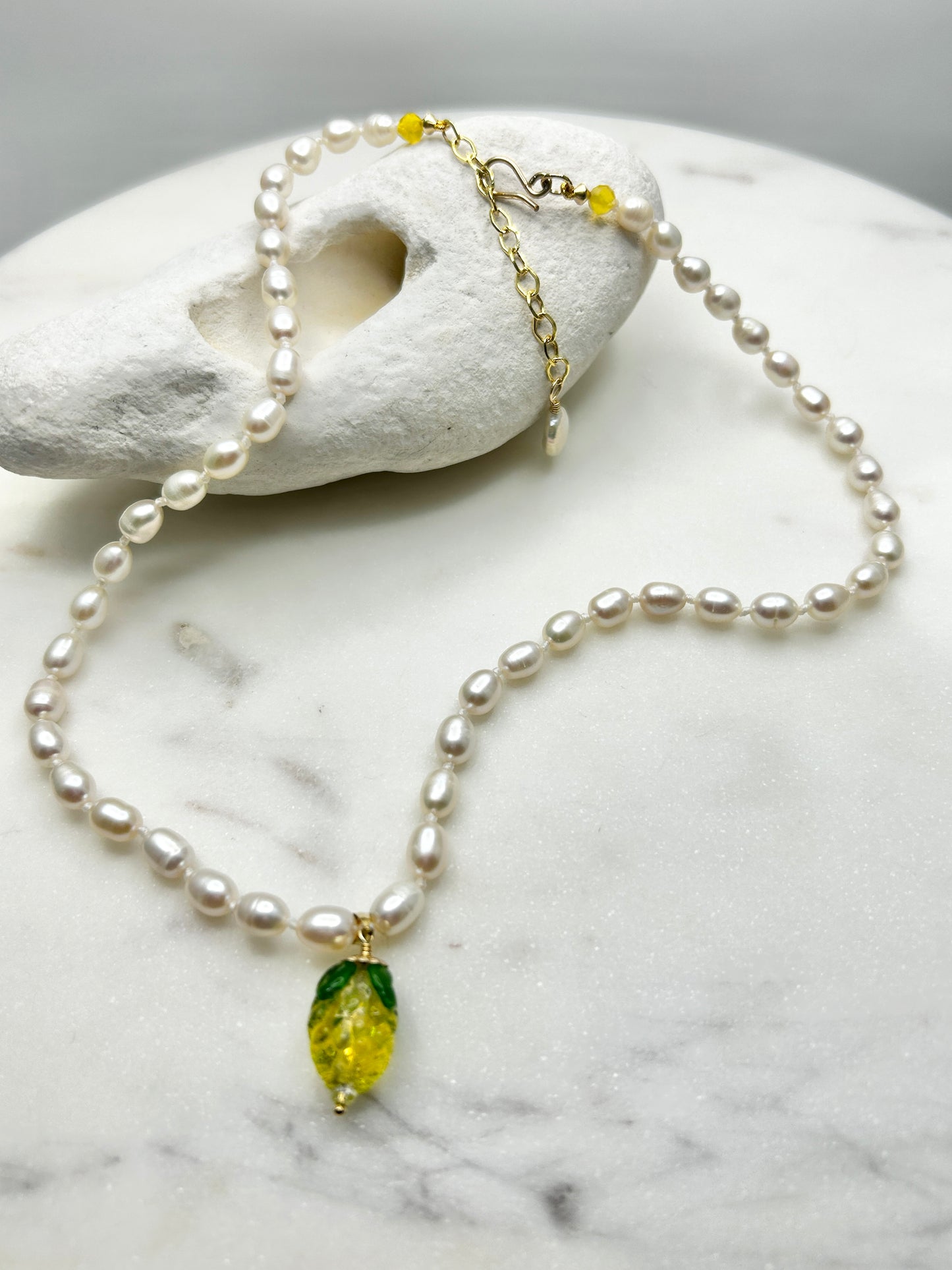 Fruit Cream Drops Necklace
