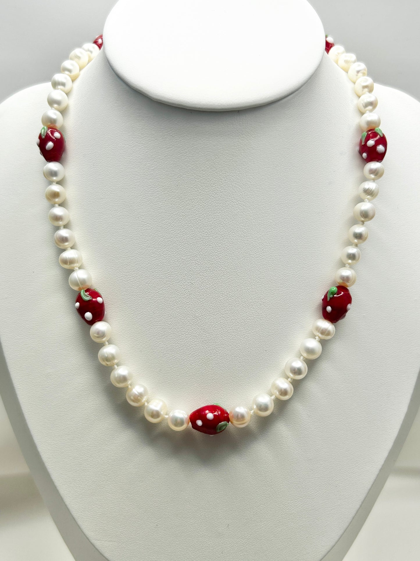 Strawberry Pickin' Necklace