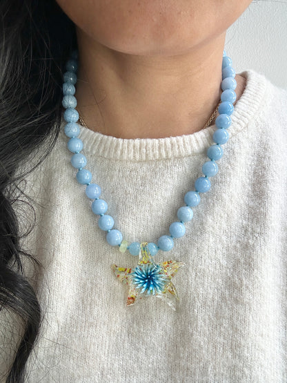 Celestial Sea Burst Ocean Necklace