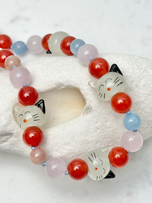 Kitty Yin & Yang Necklace - Coming Soon