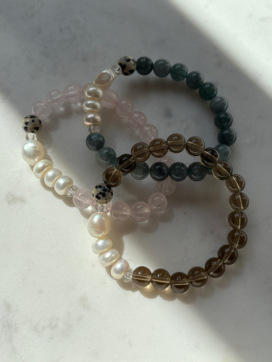 Wild Pearly Mix Bracelet
