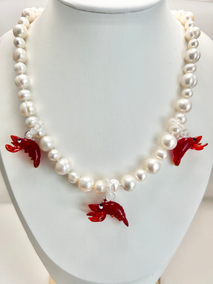 Trio Gambas Necklace