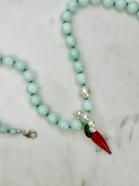 Chilli Charm Deluxe Pendant - 10mm