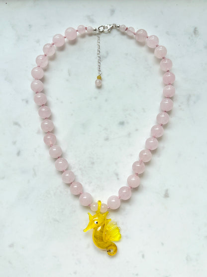 Sassy Sea Stead Golden Anemone Necklace