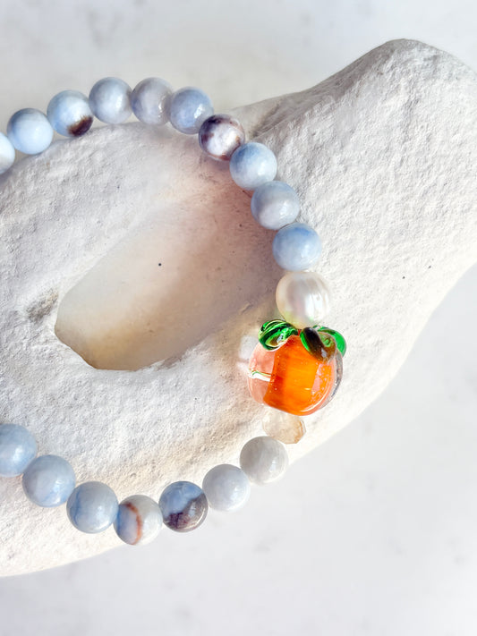 Persimmon Fruit Loops Bracelet