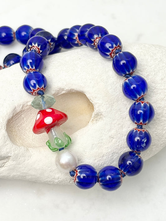 A Side Of Fungi Crimson Necklace - Limited