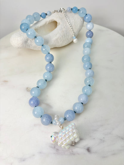 Baa Baa Sheep Sky Necklace