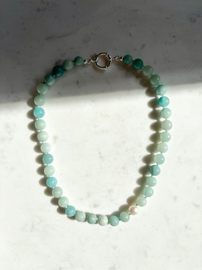 Amazonite O’Clock Necklace