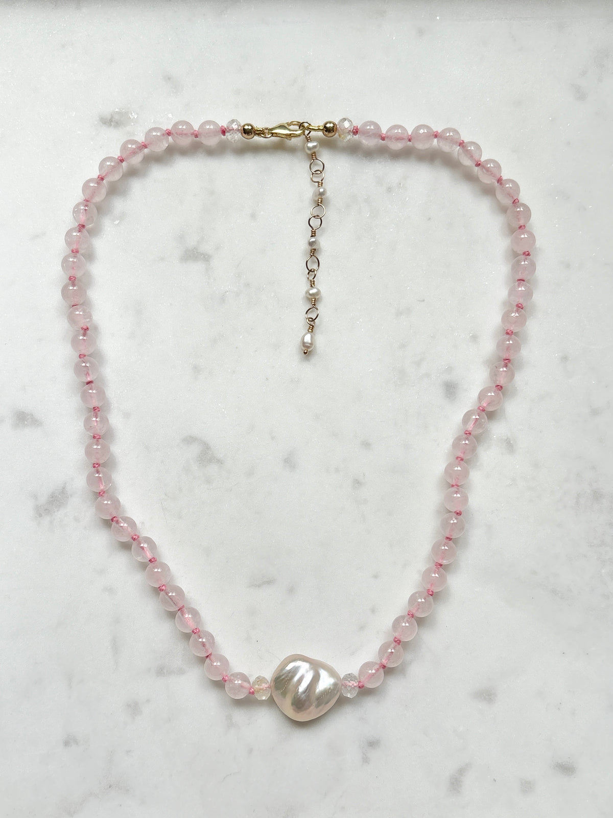 Baroque Embrace Rose Necklace - Limited