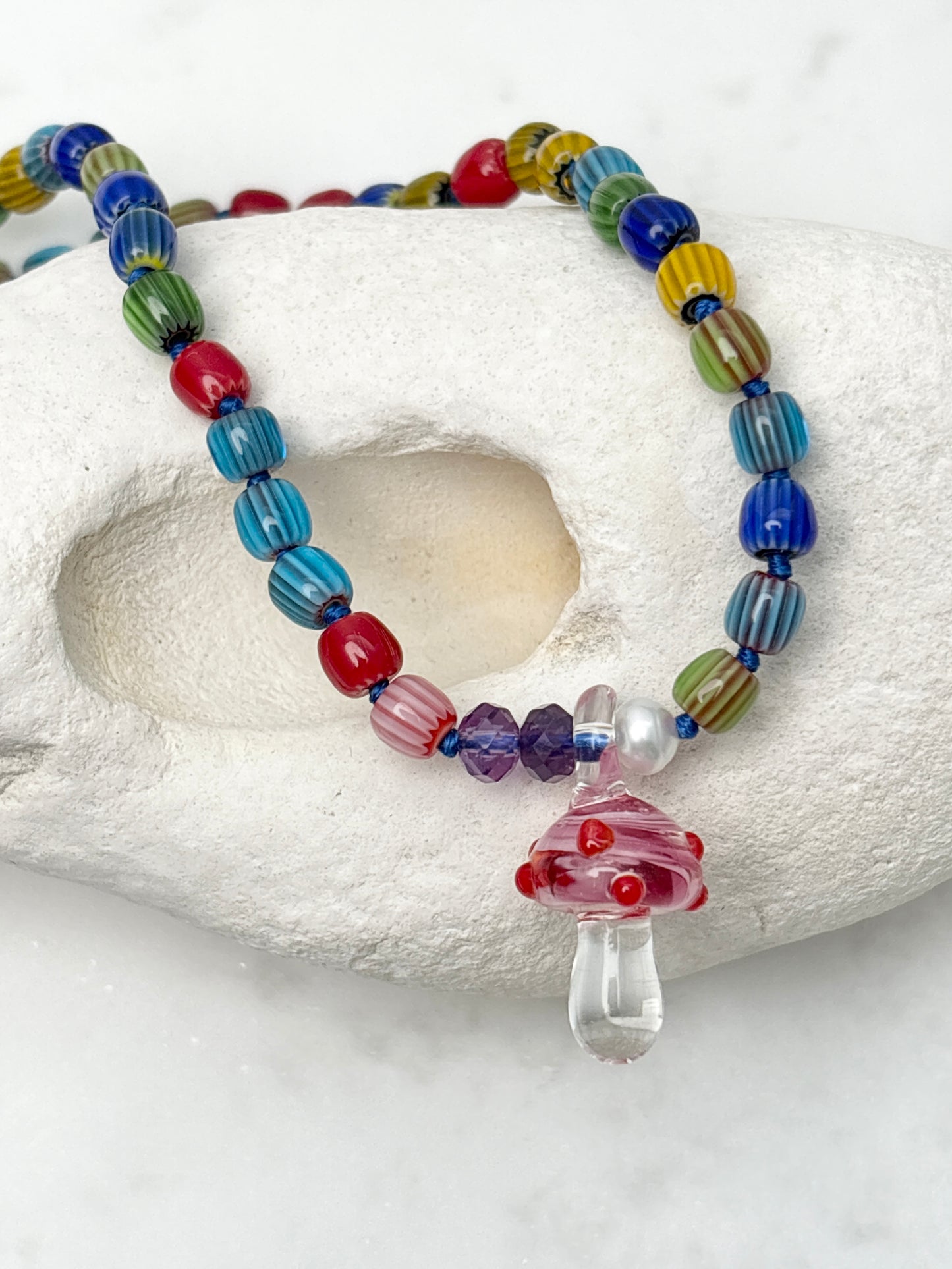Carnival Shroom Necklace