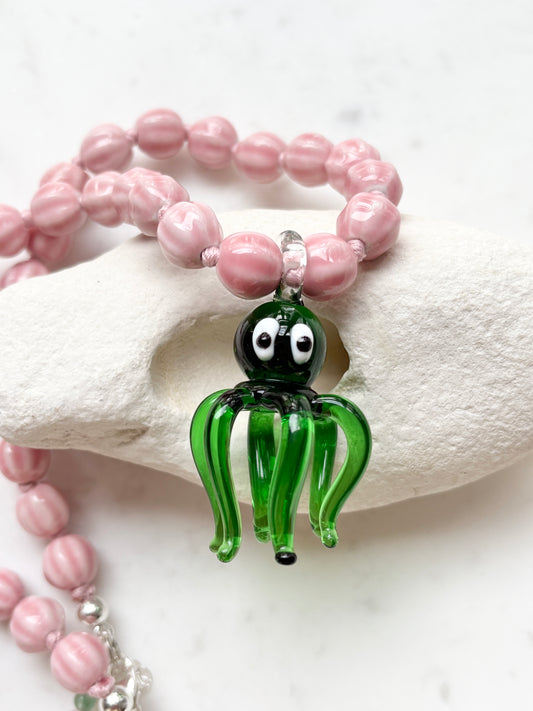 Little Kraken Seafoam Necklace - Limited