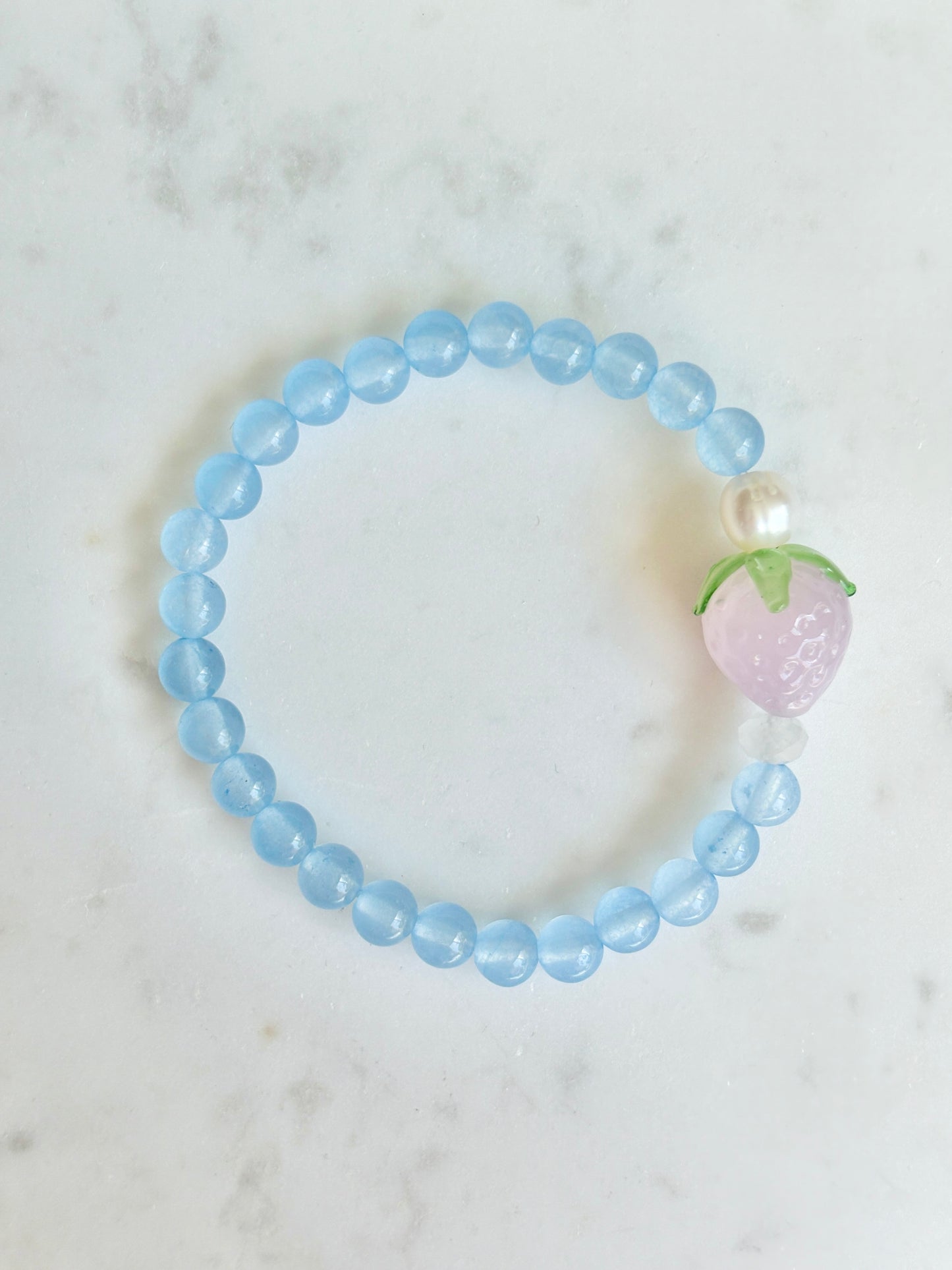 Strawberry Fruit Loops Bracelet