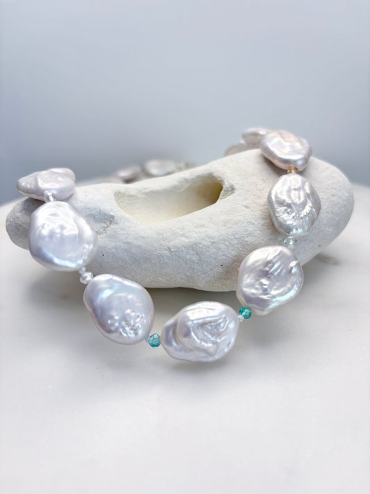 Rainbow Droplet Necklace
