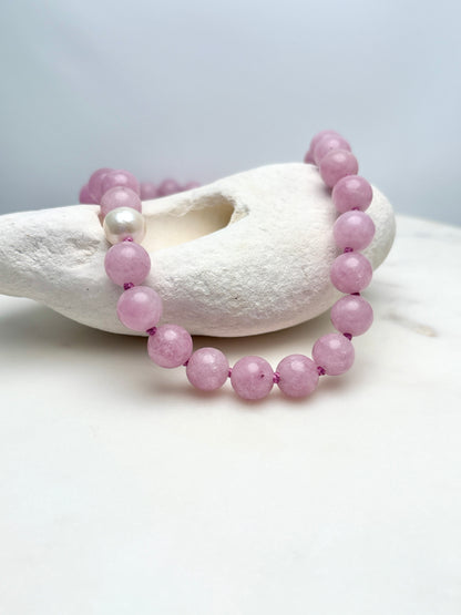 Kunzite O’Clock Necklace