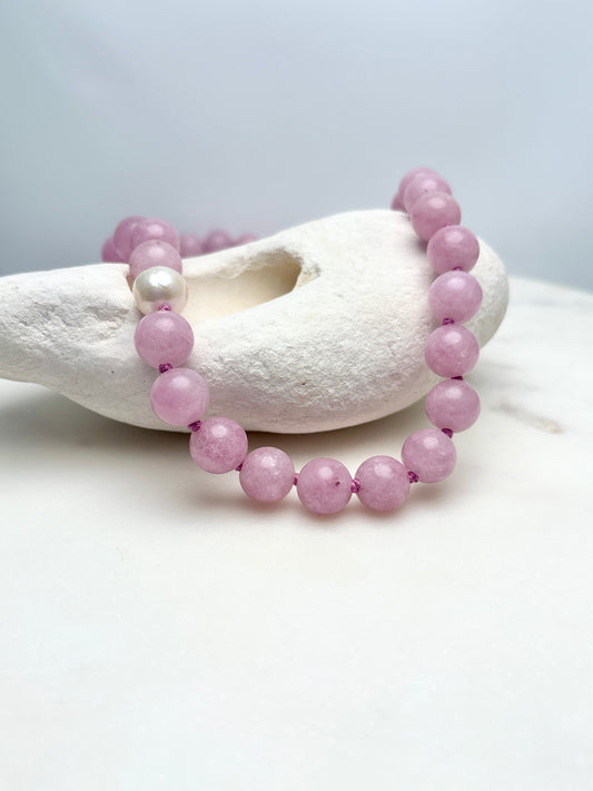 Kunzite O’Clock Necklace