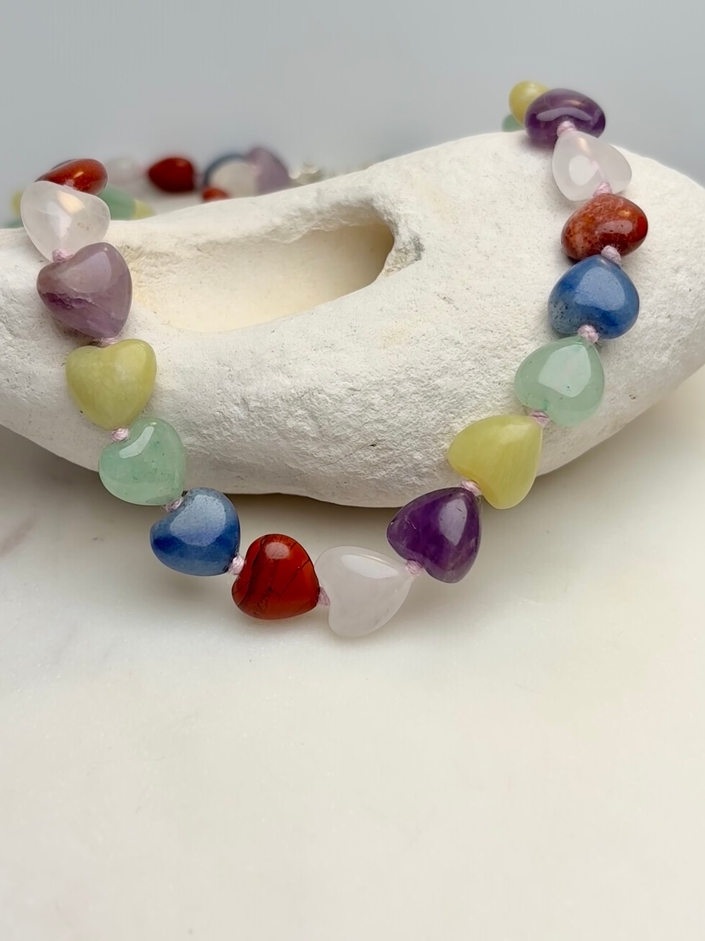 Heart Confetti Necklace