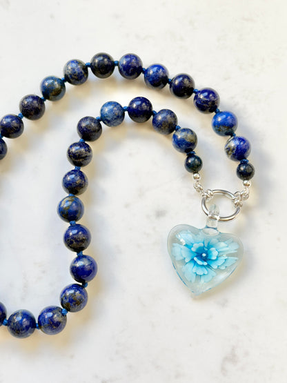 Heart In Bloom Pendant - One Of A Kind