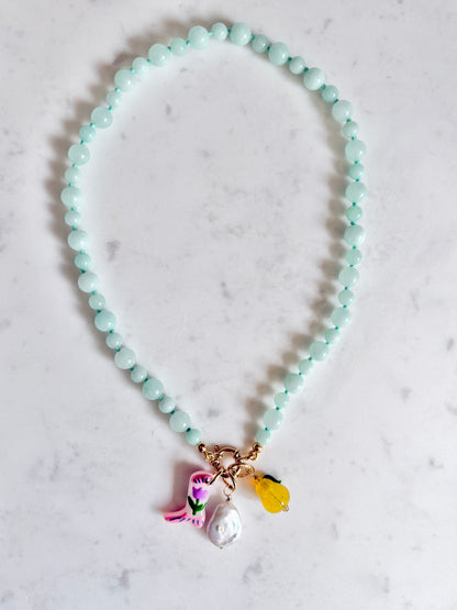 Bootiful Pear Bites Necklace