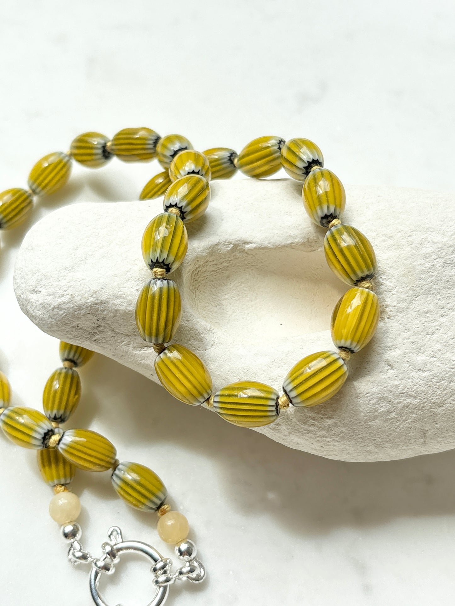 Mustard MF Bold Necklace - Limited