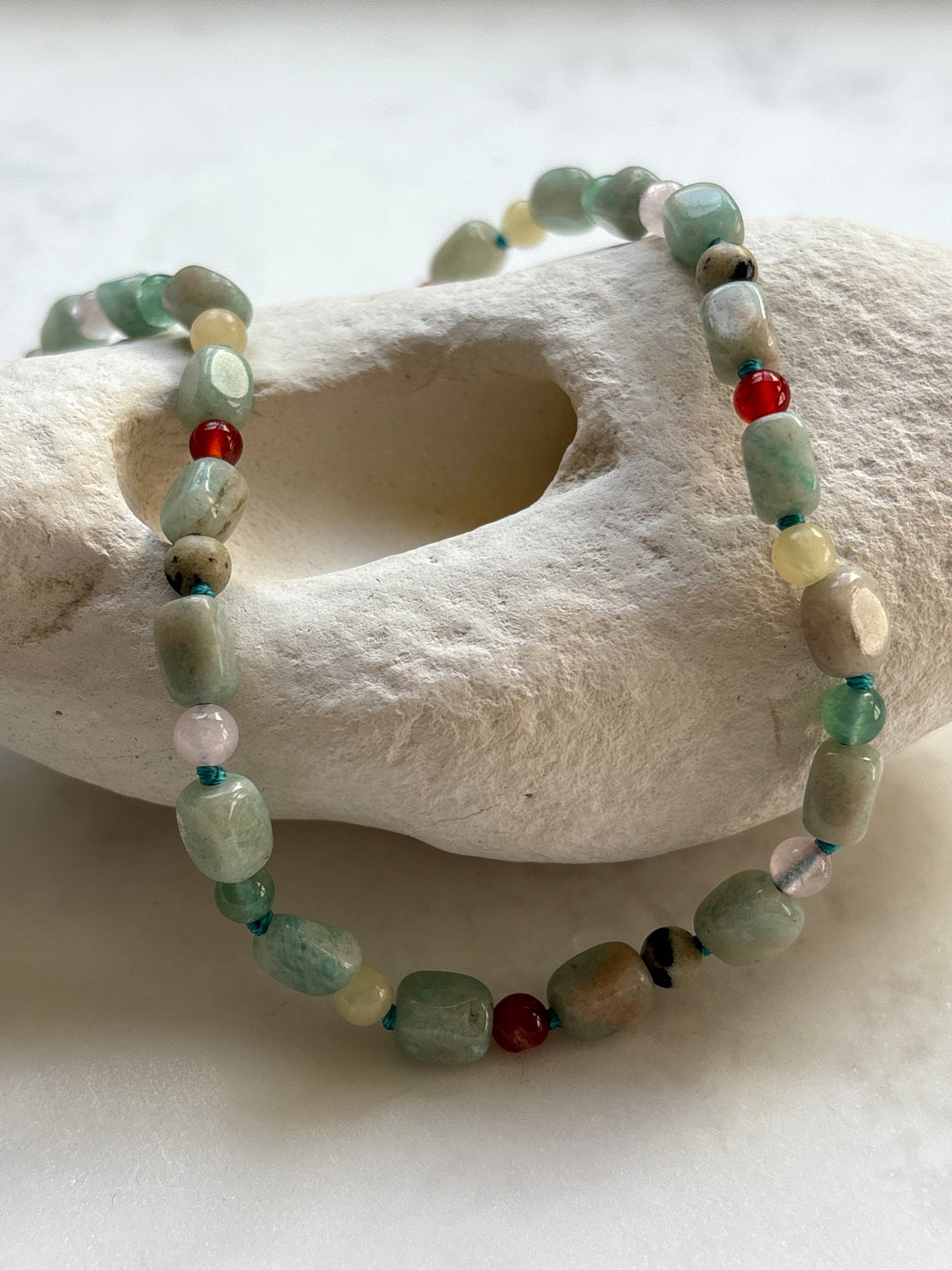 Tutti Bloom Amazonite Necklace
