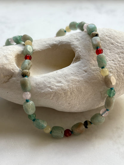 Tutti Bloom Amazonite Necklace