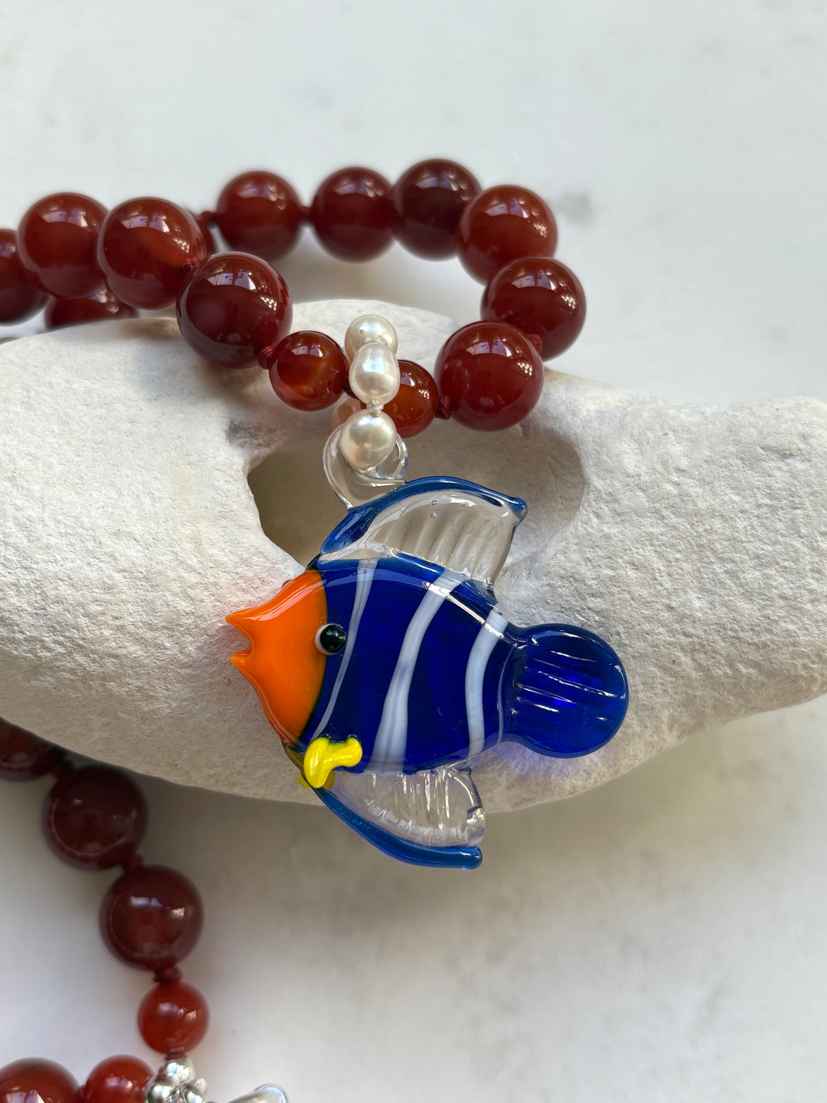 Blu Tang Necklace - One Of A Kind