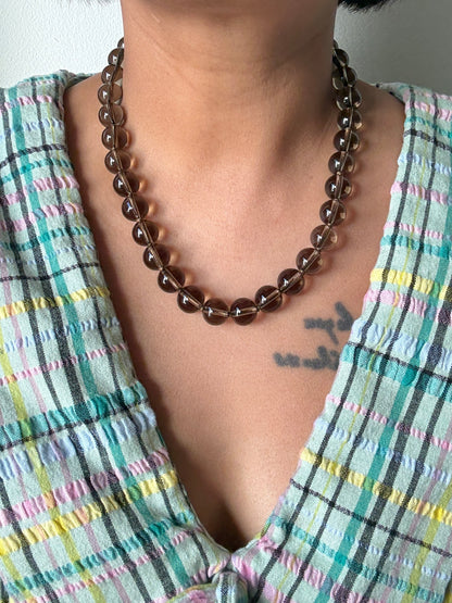 Liquorice Bold Necklace - Limited