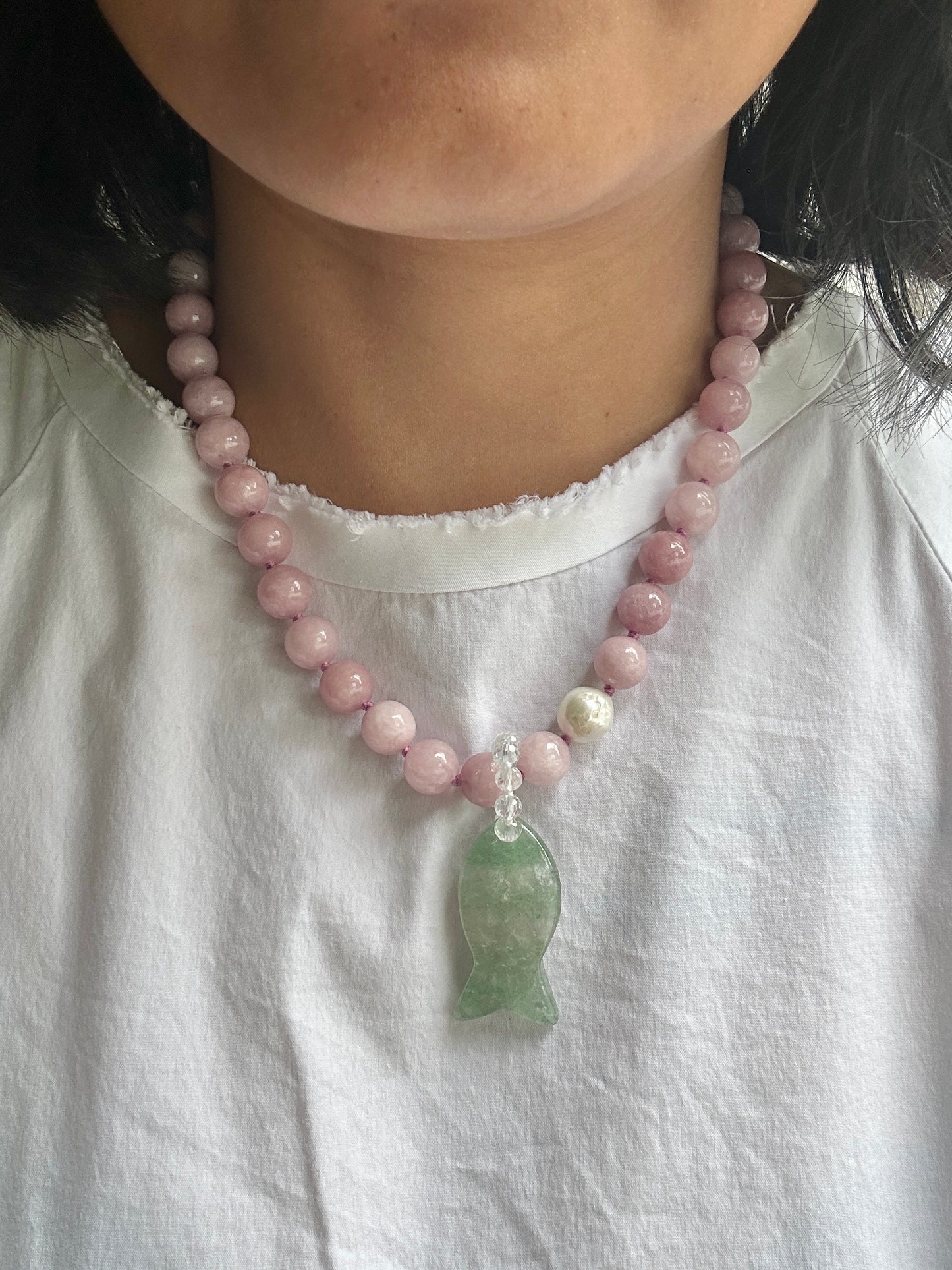 Kunzite O’Clock Necklace